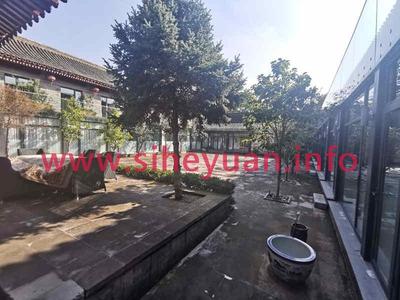 【已租】后海临海四合院 2600平